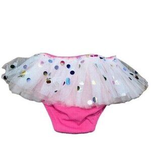Label Jane Skirt 6M White Tutu Sequins Ballerina Boho Western Preppy Girly Cute